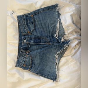 Levi 501 Jean Shorts! Only worn 2 times!